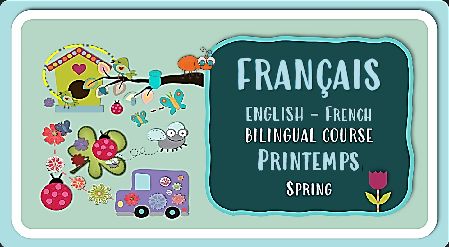 FRANÇAIS • BiLinguix World Series: Spring Program — English–French / Printemps